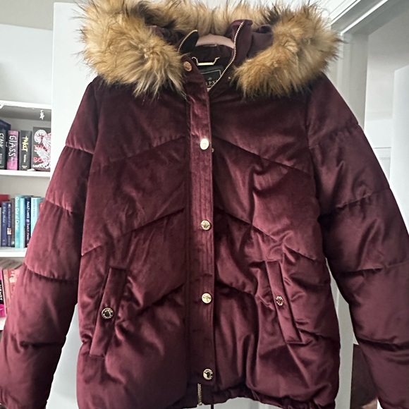 NWT | Lipsy London Deluxe Outerwear Red Zip-Up Jacket | US 14 / UK 18 / EUR 46 - Picture 2 of 8